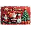 Christmas Banner Snowman Design Merry Christmas Banner Christmas Party Banner Festive Design For Holiday Gathering