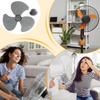 Plastic Fan Blade Three Leaves Replacement Parts For Standing Pedestal Fan Three Leaf Accessories For Electric Fan Blades
