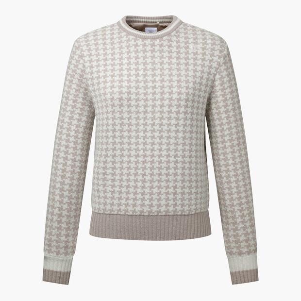 DESCENTE GOLF Women'S Patterned Windproof Sweater