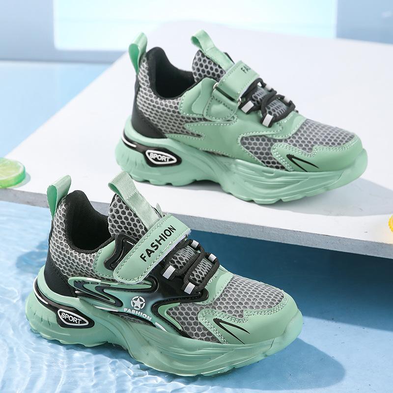 Children's sports shoes boys shoes 2025 summer new boys and girls leather sneakers boys shoes