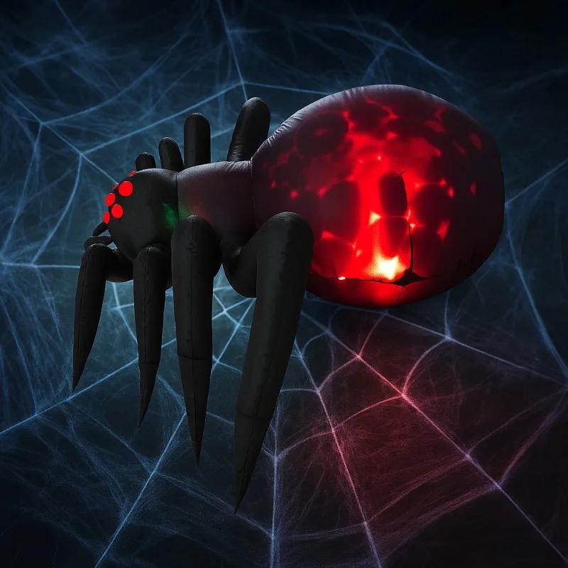 6FT Halloween Inflatable Toys Outdoor Decorations Shadowstalker Garden Party  Built-in LED Lights Up Ghost for Yard Garden Lawn