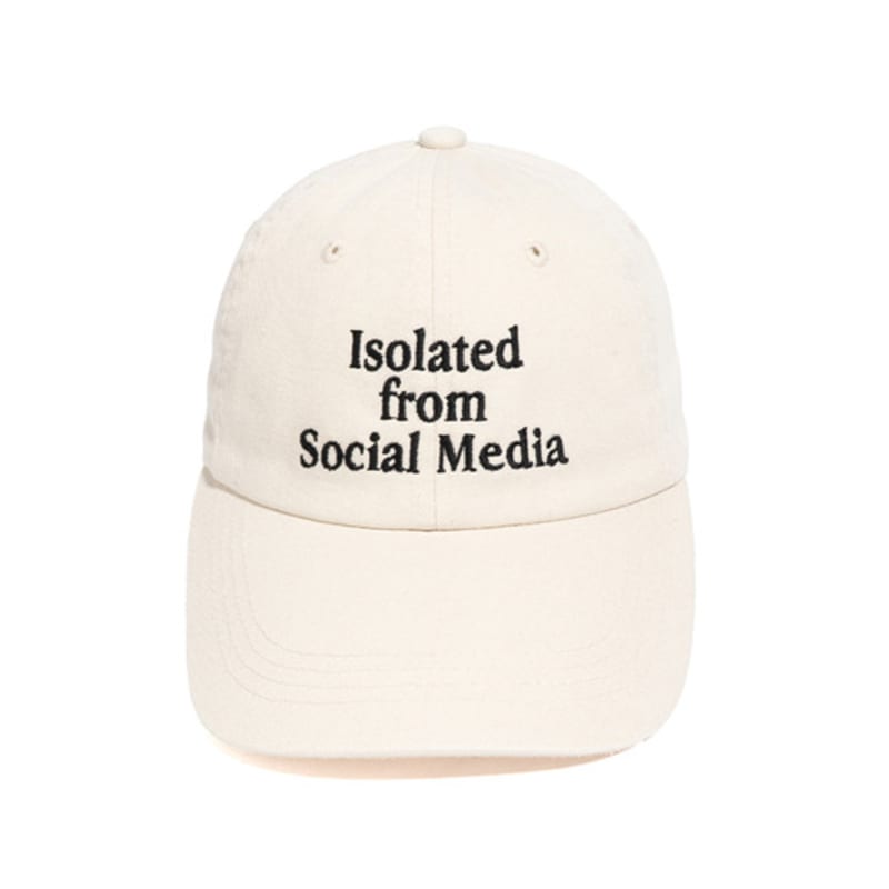 

Net Social Club ISOLATED WASHED CAP (CREAM) FREE