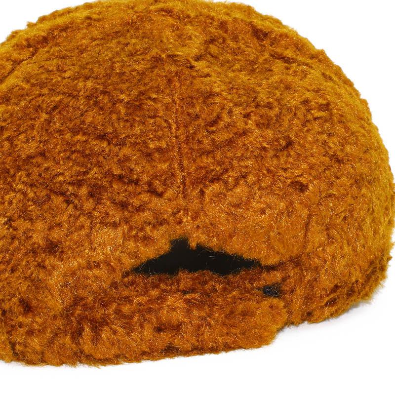 Autumn and Winter Hot Trend, Fashionable Face-enhancing Plush Baseball Cap, Versatile for Men and Women, Large Head Circumference Adjustable Buckle,
