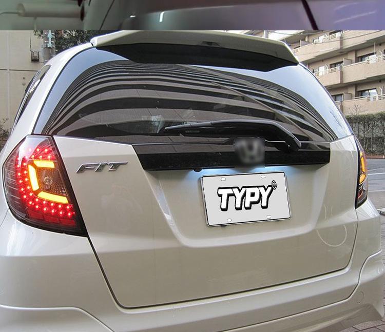 LED Tail Light Assembly for 2008-2013 Honda Fit 2nd Gen: Rear, Daytime Running Lights & Turn Signals