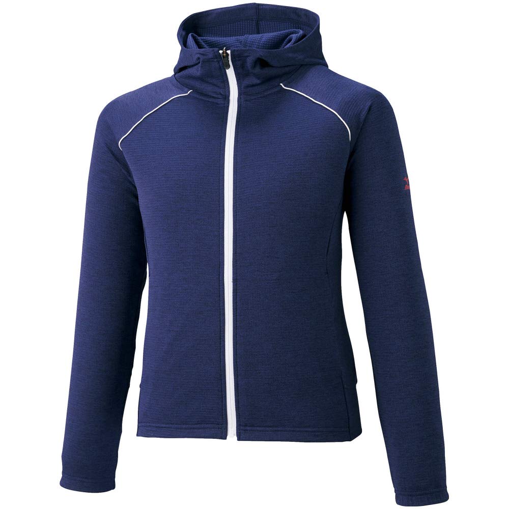 

Mizuno Тренировочный Свитшот Темно-синий Размер L Женская Куртка, Меланж, (K2JC1240)