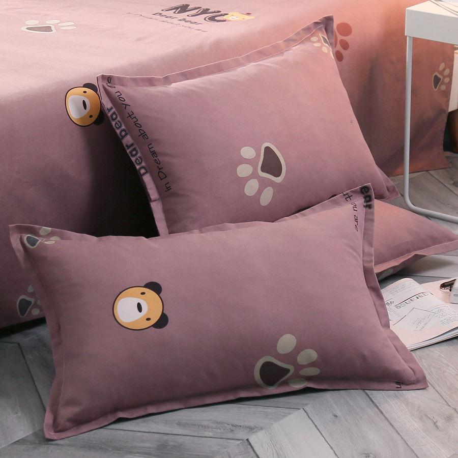 2ks 48 cm × 74 cm Povlak na polštář Povlak na polštář Kreslený povlak na polštář Student Povlak na polštář