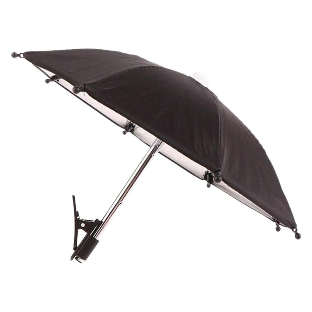 Mini Cycling Umbrella: Cute Mobile Phone Sunshade with Clip, Decorative Toy Umbrella