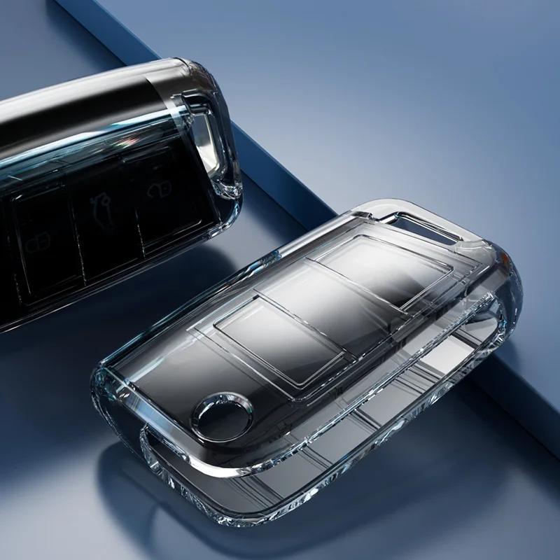 

soft TPU Car Key case for Volkswagen VW Polo Golf 7 MK7 Transparent Remote cover for Skoda Octavia Combi SEAT Leon Ibiza CUPTRA