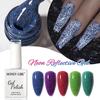 12-Color Fluorescent Glitter Gel Polish for Nail Salons