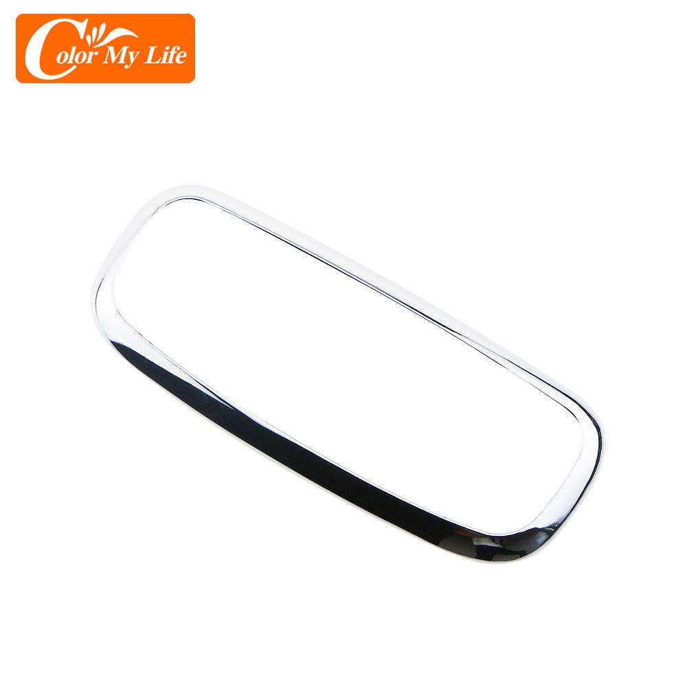 Car Styling for Ford Ecosport 2013 - 2017 Car Interior Reading Light Inner Roof Light Frame Light Cover Sticker Night Lamp