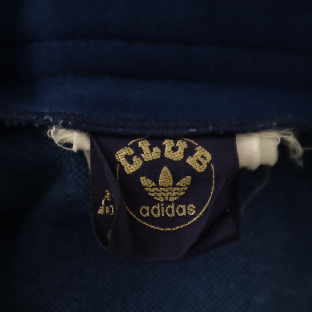 CLUBadidas 70s 80s Vintage Jersey Slacks Pants 88 Blue Navy Blue Descente Men's Used