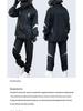 Stormproof Full-Body Raincoat and Pants Set for Motorcycle Riders