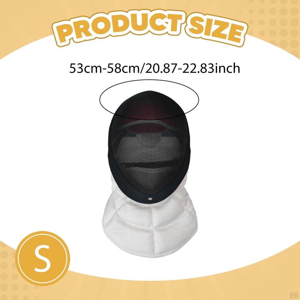 Sprzęt szermierczy Przenośny Lekki Oddychający Pokrowiec na hełm na twarz do codziennych treningów