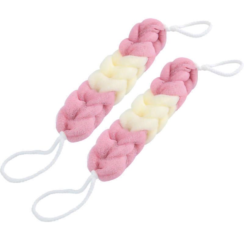 Durable Thickened Bath Ball & Back Scrubber Towel Set for Adults