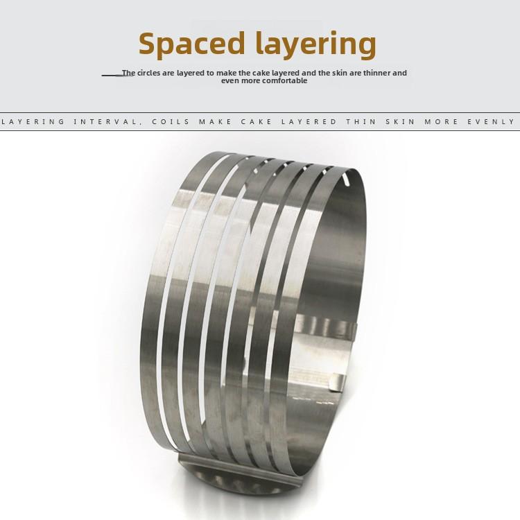 

Baking Thick Sliced Cake Bread Extendable Adjustable Layer Divider small