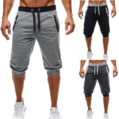 Men's Fashion Sports Pants Slim Men's Casual Sports Fitness Jogging Shorts