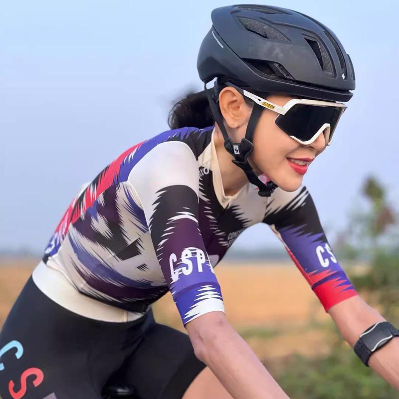 2024 CSPD Wirtual Exile Short-Sleeve Cycling Jersey for Men and Women