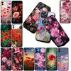 Weiche Hülle für Apple iPhone 17 Pro XS Max Air 6 7 8 Plus 5 + SE 2022 SE2 16E Hülle Handyhülle Mohnblume Blüte Mode