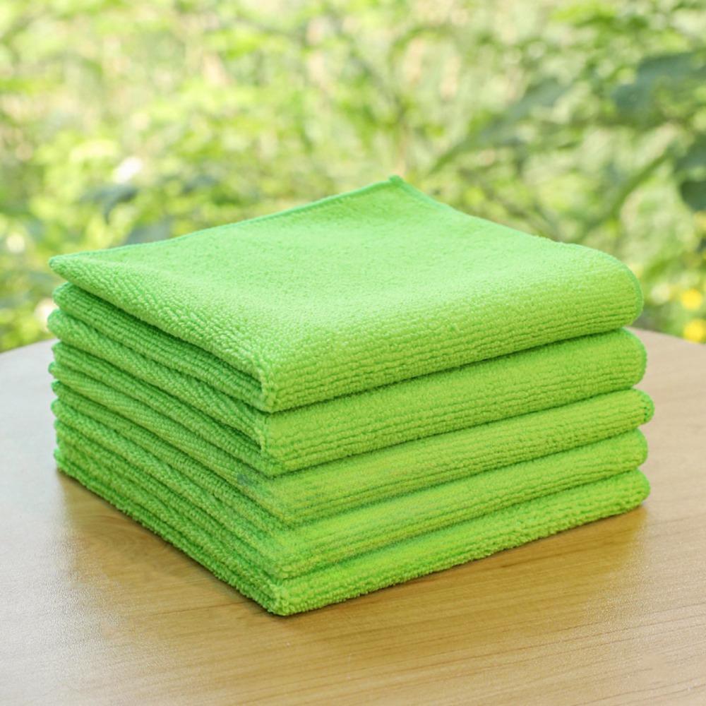 Microfiber Cleaning Cloth,8/12 Pack Cleaning Rag,Cleaning Towels with 4 Color Assorted,11.5"X11.5"(Green/Blue/Yellow/Pink)
