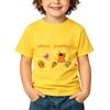100% Bomuld Kid-e-cats Børne T-shirt Tegneserietryk Børne T-shirts Søde Afslappede Toppe Blød Rund Hals Småbørns Kortærmet Sommerbeklædning