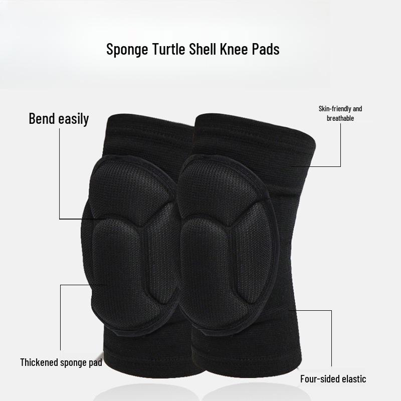 Men's Sports Knee Pads: Anti-Collision, Anti-Fall Protection for Volleyball, Football, Cycling, Dance, and Crawling.