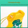Cartoon Waterproof Unisex Toddler Rain Boots - Short Rubber Boots for Kids
