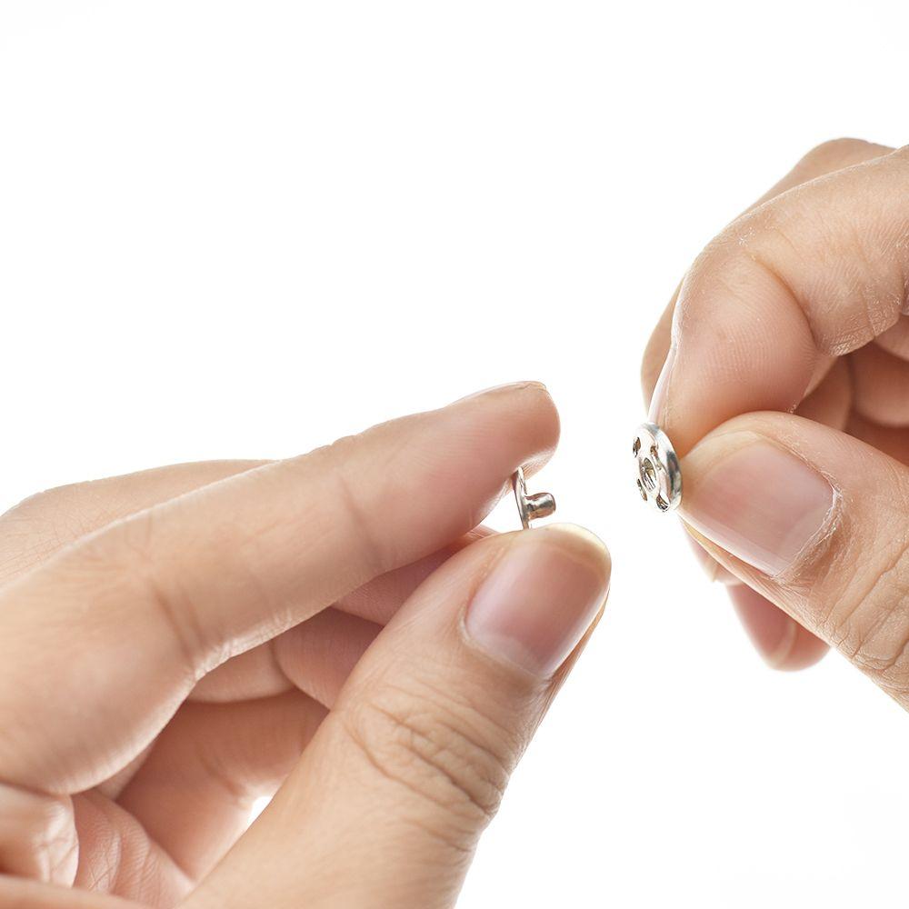 Sewing Accessories Stainless Steel Scrapbooking Press Button Metal Fasteners  Snap Buttons