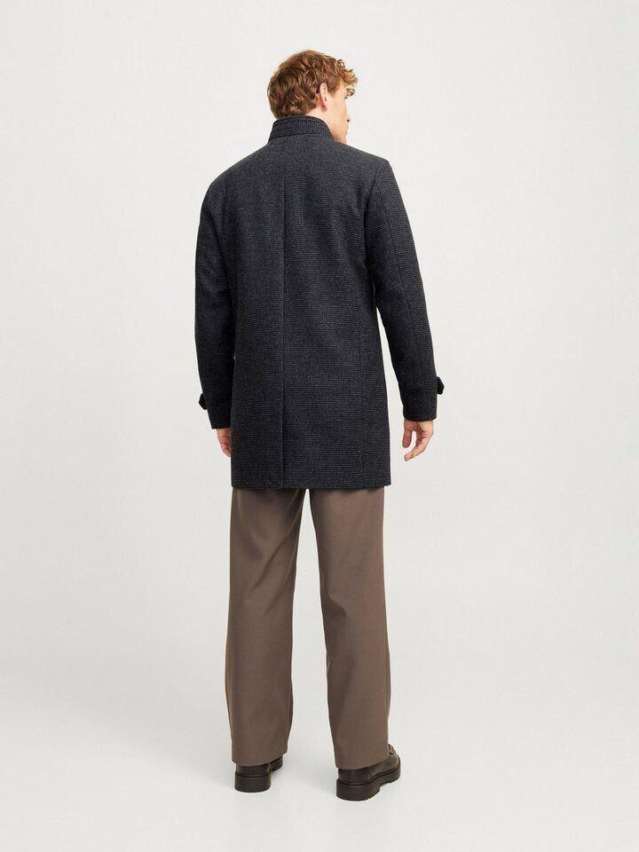 Пальто Jack & Jones Melton Coat (12258672) Jjemelton Wool Coat Sn (12258672) темно-серый меланж