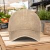 New Beautiful Crazy Letter Washed Baseball Cap Unisex Duckbill Hat With Hook Loop Closure Lightweight Suitable For Outdoor
