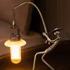 Human-Shaped Decorative Figurine for Bedroom Living Room Warm Ambient Lighting