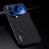 Magnetic Marking Pattern Leather Case for Xiaomi 17 Pro Max 15T Pro 14 13 12 Thin Skin Feel for Magsafe Wireless Charging Cover