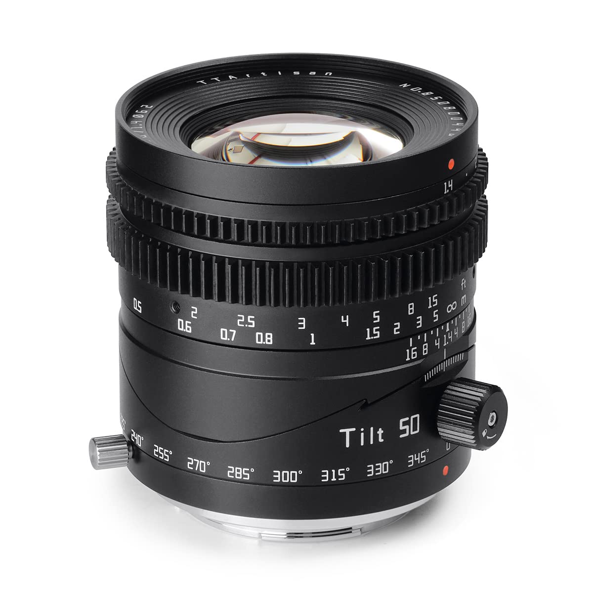 

TTArtisan Tilt 50mm E mount Sony E Tilt Tilt Lens Meisho Optics F1.4 чорний