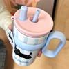 316 Stainless Steel Insulated Cup With Handle Thermal Bottle Winter Tumbler  Office Workers