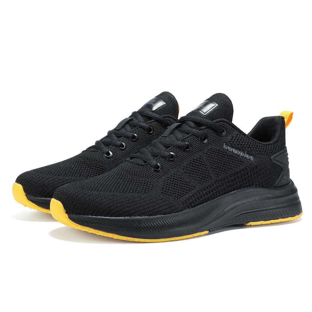 Baasploa Men Running Shoes Lightweight Breathable Tennis Shoes Sports Shoes Casual Fashion Men Walking Shoes Non-slip Sneakers