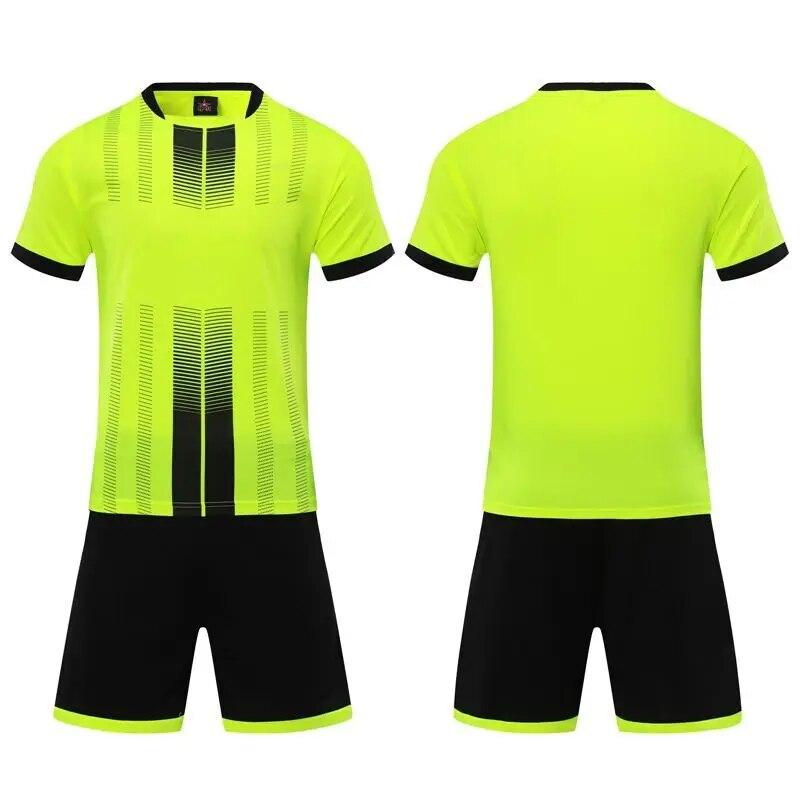 Adult Kid Soccer Jerseys Men Customize Football Uniforms Shirts Women Futsal Sportswear Kit Training Tracksuit Child Sports Suit