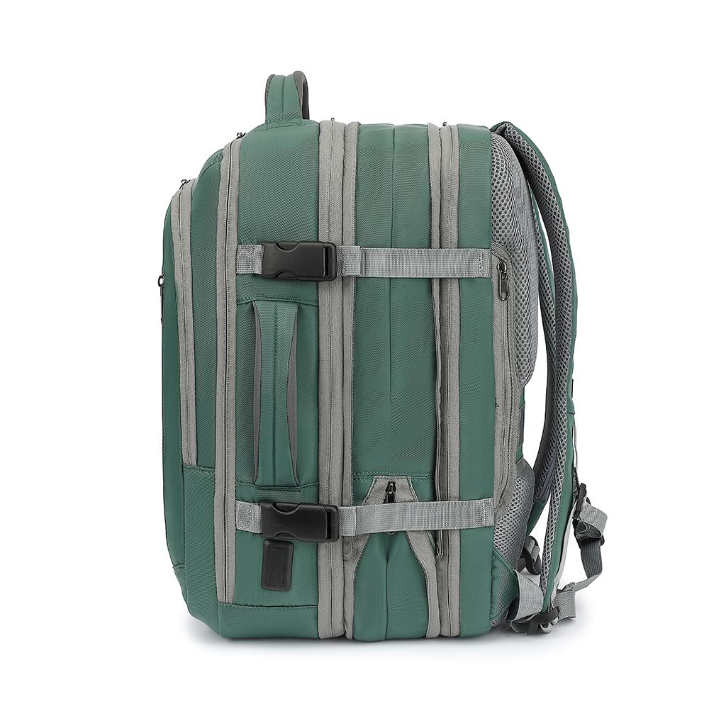 Eaqual To 18 Inch Suitcase 31 L Expandable Men Women Lover Backpack For 17/17.3 Inch Laptop, USB Charging,180° Open, Wet/Dry Bag
