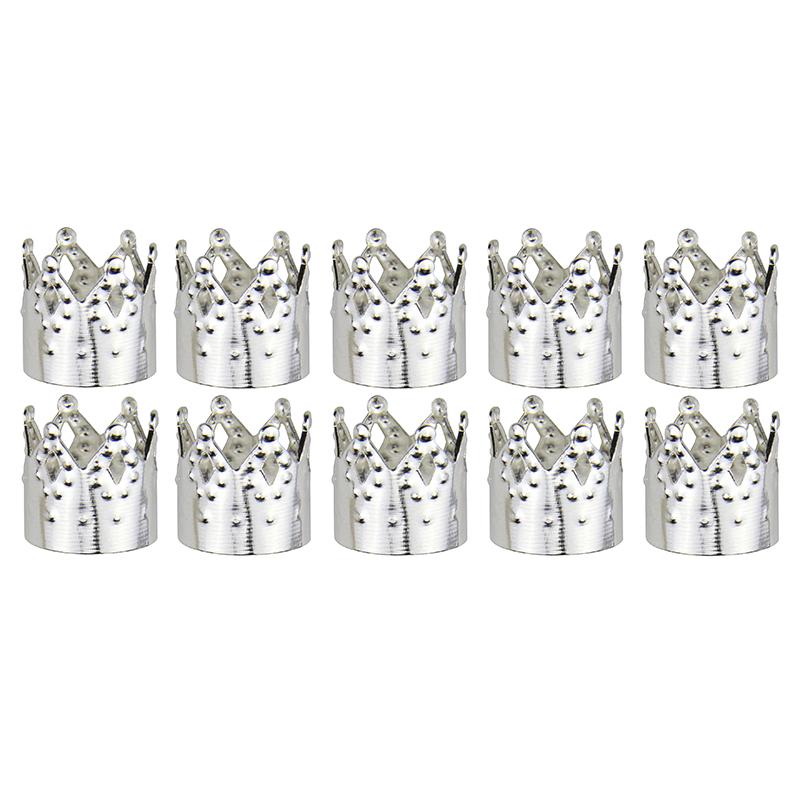 100Pcs/Set Hair Braid Dreadlock Beads Ring Extension Hair Clip Accessories