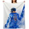 Virat Kohli 2#081022 Throw Blanket Soft Decorative Sofa Nap Stuffeds Blankets