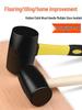 Rubber Mallet: Nylon Head Tapping Hammer for Tile Installation & Decoration