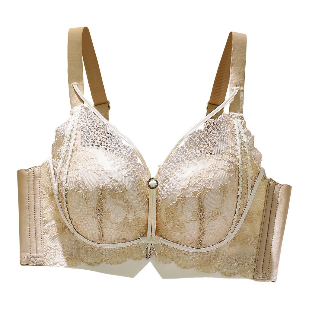 Sexy Lace, Beautiful Breasts, Small Breasts, Adjusted Bras Without Steel Rims, Gather Thick Cups and Close Secondary Breasts