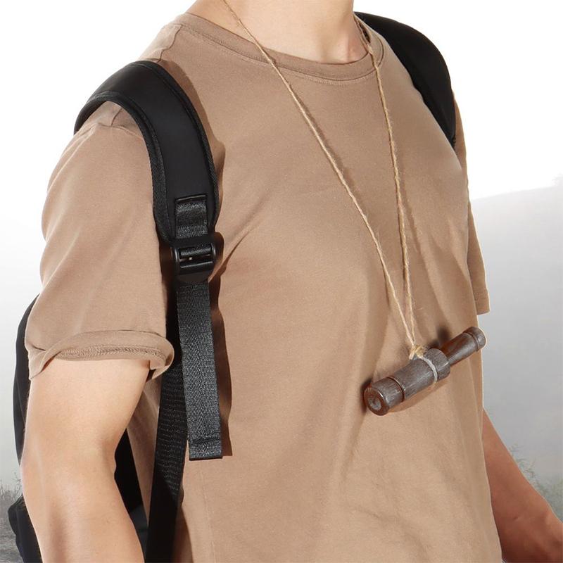 Outdoor Duck Call Whistle Hunting Wooden Realistic Sound Turkey Locator Crow Bird Animal Caller Whistle Duck Hunting Tool