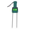 High-Precision Digital Moisture Meter for Hay, Wheat, Soybeans, and Grains with LCD Display and Voice Announcement