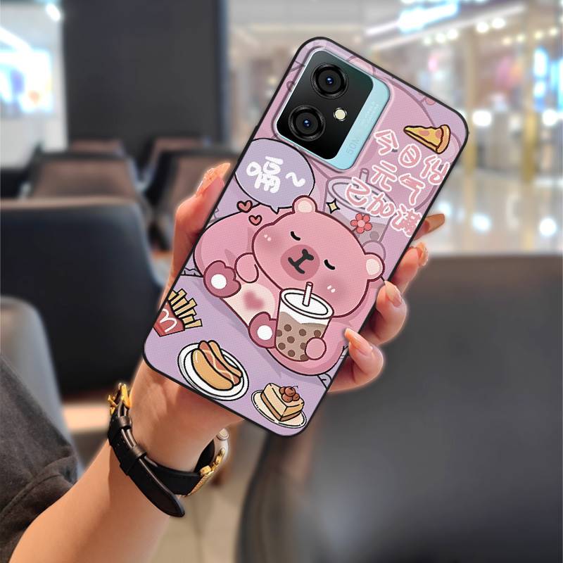Back Cover Cartoon Phone Case For Blackview Oscal C70 Silicone Durable Protective Phone Pouch Waterproof Cute Anti-dust