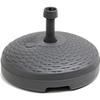 Parasol Base - Filling - 20 Liters - Black - Summer - Sun - Rattan