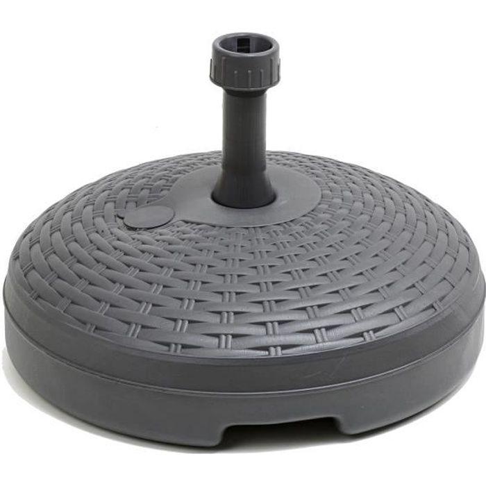 Pied De Parasol - Remplissage - 20 Litres - Noir - Eté - Soleil - Rotin