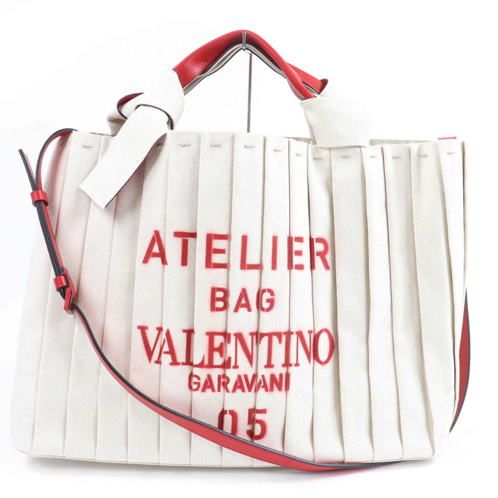 

Valentino Garavani Atelier Bags Valentino Garavani Canvas Tote Natural/Pure Used