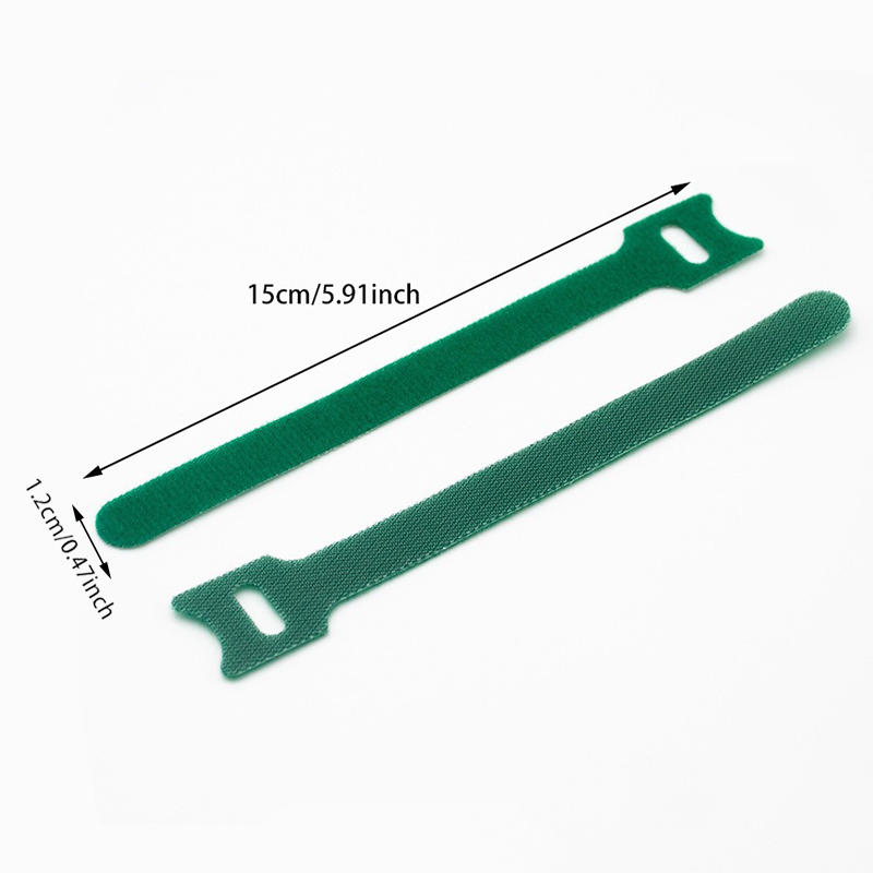 100PCS/SET Nylon Plant Ties Earphone Charging Data Cable Storage Strap Home Self Adhesive Cable Tie Nylon Data Cable Sorting Tie