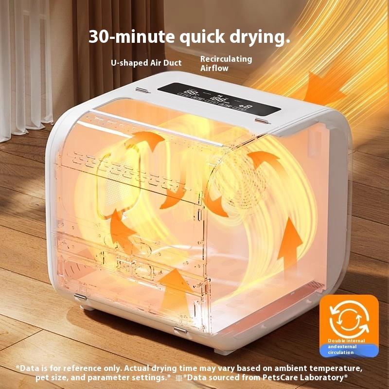 Cat Smart Drying Box Large Space Muppet Maine Universal Dryer Dog Hair Blower Bath Cleaning Supplies
