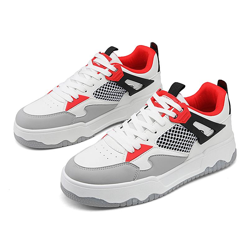 

Новейшая мужская кожаная повседневная спортивная обувь легкая, универсальная, износостойкая и высококачественная уличная обувь для скейтборда 39