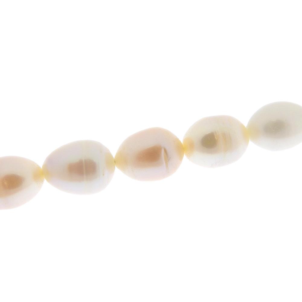 Colar de Pérolas Pérola/Prata 49,1g Mulheres Usado